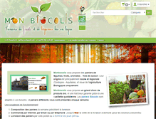 Tablet Screenshot of monbiocolis.com